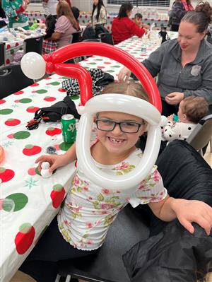 Santa Balloon Hat